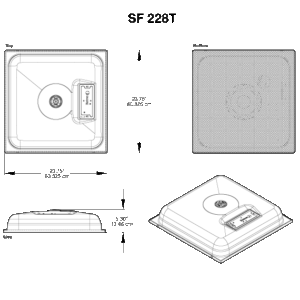 SF228T dimensions